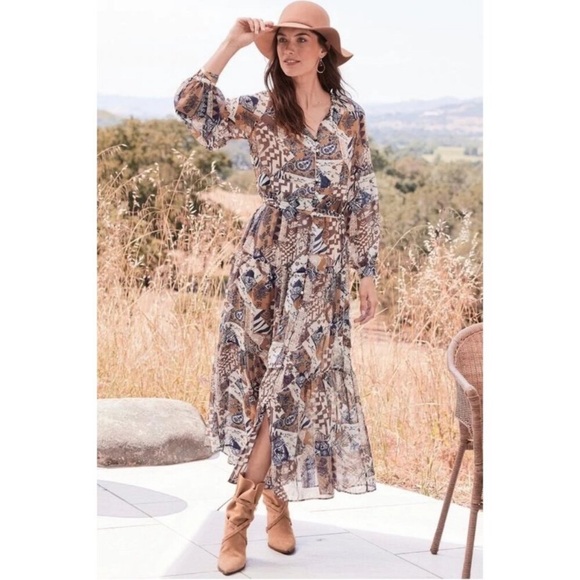 Soft Surroundings Dresses & Skirts - Soft Surroundings Hailey Maxi Dress - SIZE LARGE